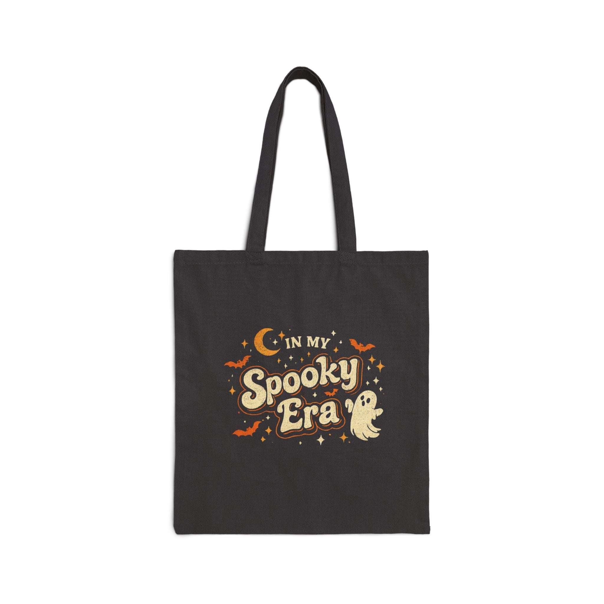 In My Spooky Era Canvas Tote Bag | Halloween Tote Bag | Cute Ghost Fall Bag | Reusable Shopping Tote | Autumn Gift