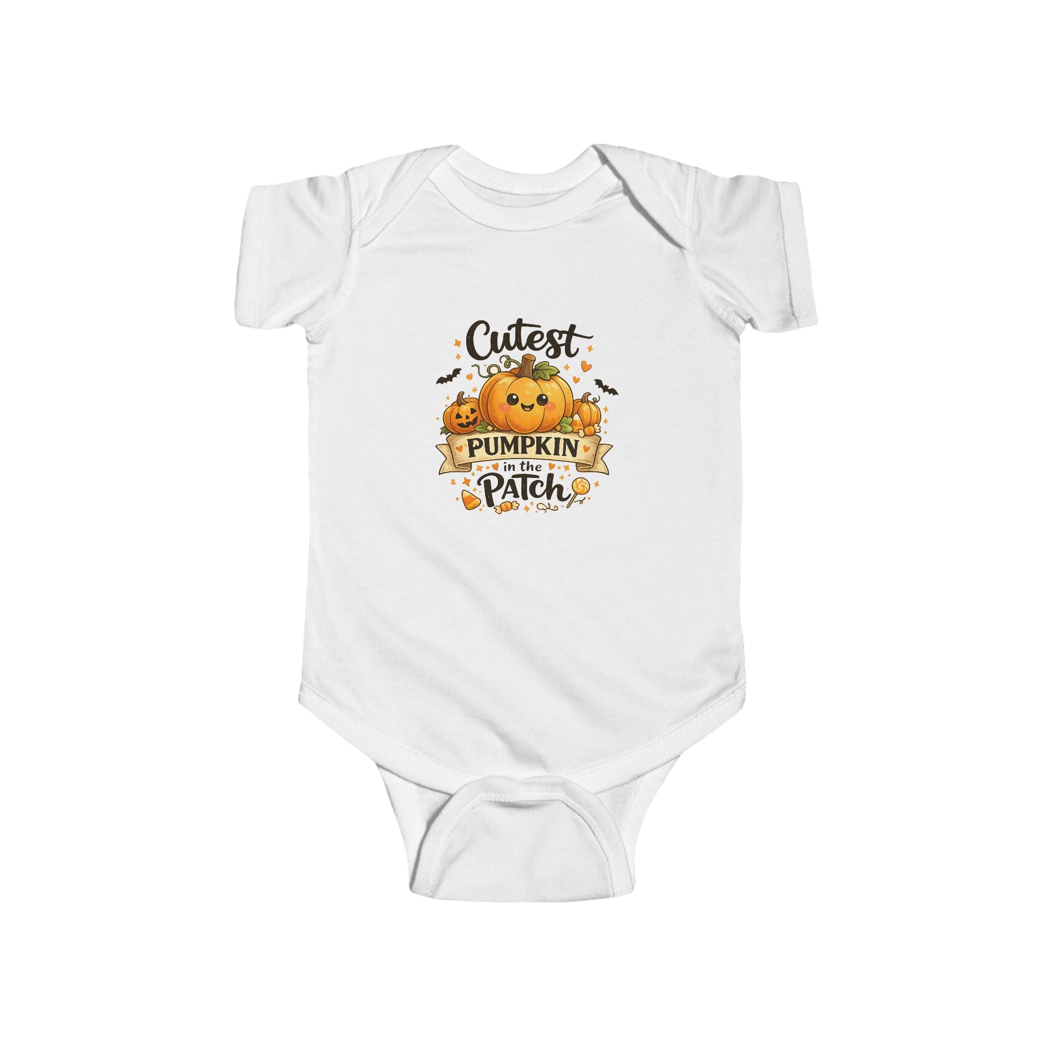 Cutest Pumpkin in the Patch Baby Bodysuit | Cute Halloween Baby Outfit | Fall Pumpkin Onesie