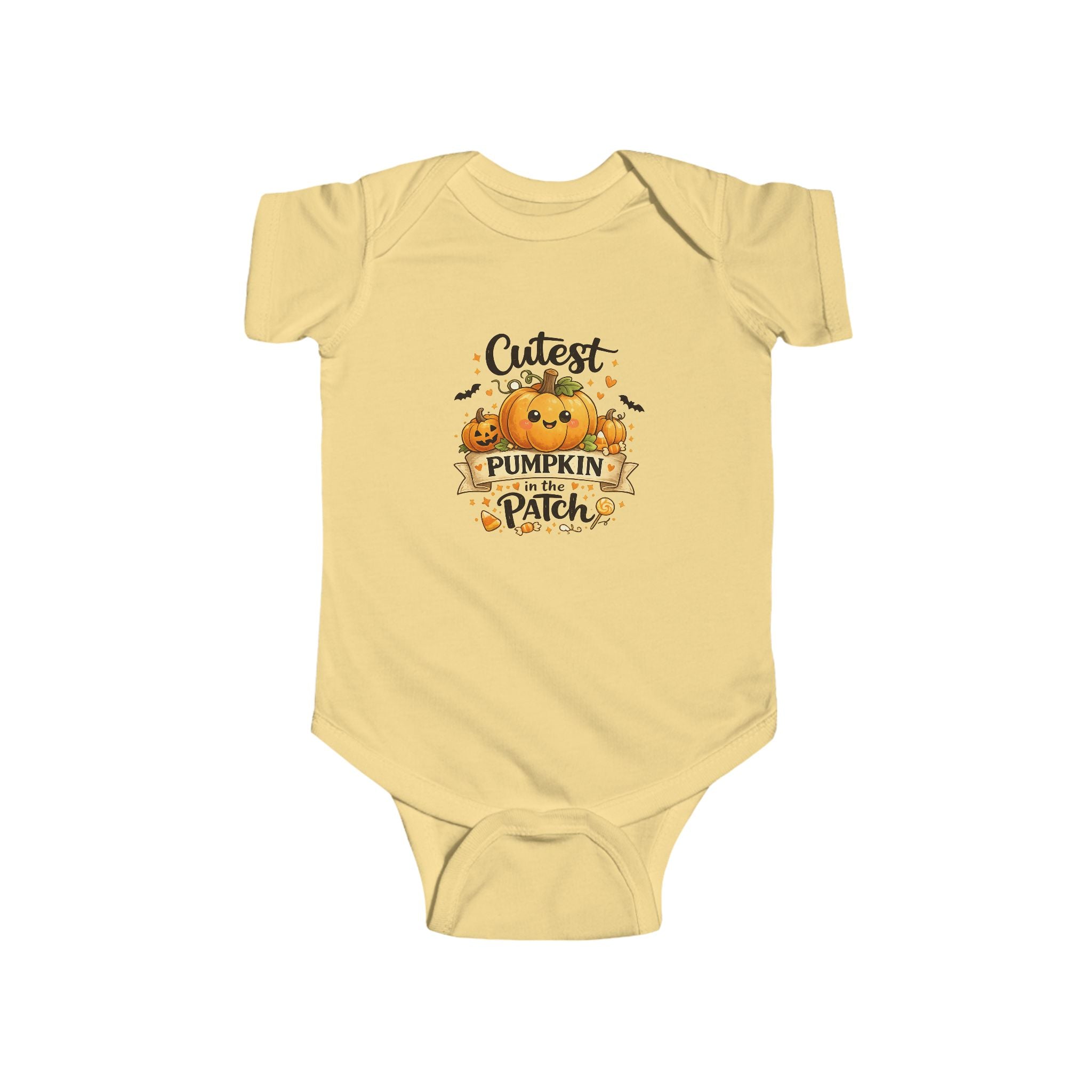 Cutest Pumpkin in the Patch Baby Bodysuit | Cute Halloween Baby Outfit | Fall Pumpkin Onesie