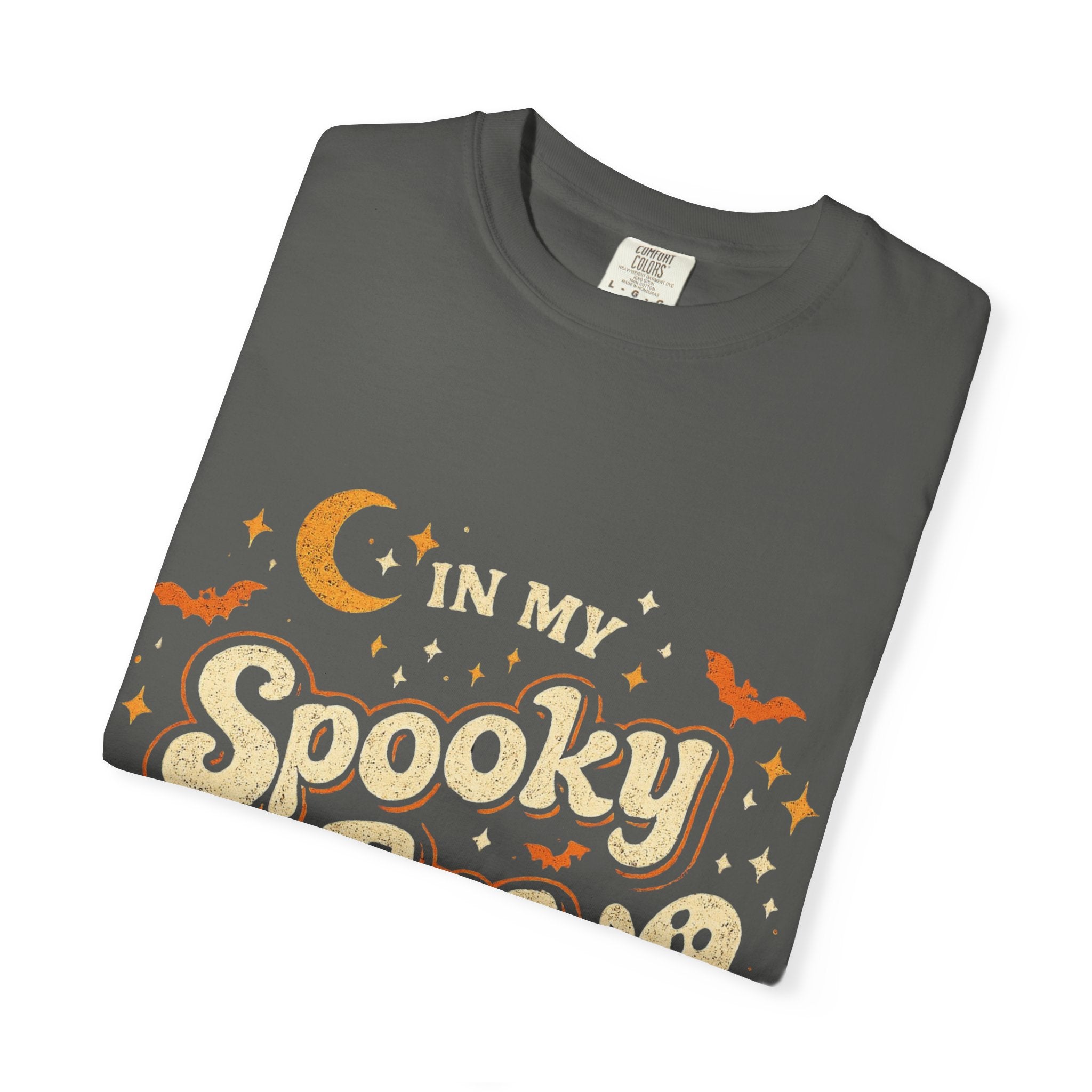 In My Spooky Era Retro Halloween T-Shirt | Cute Ghost Fall Graphic Tee | Vintage Halloween Shirt b