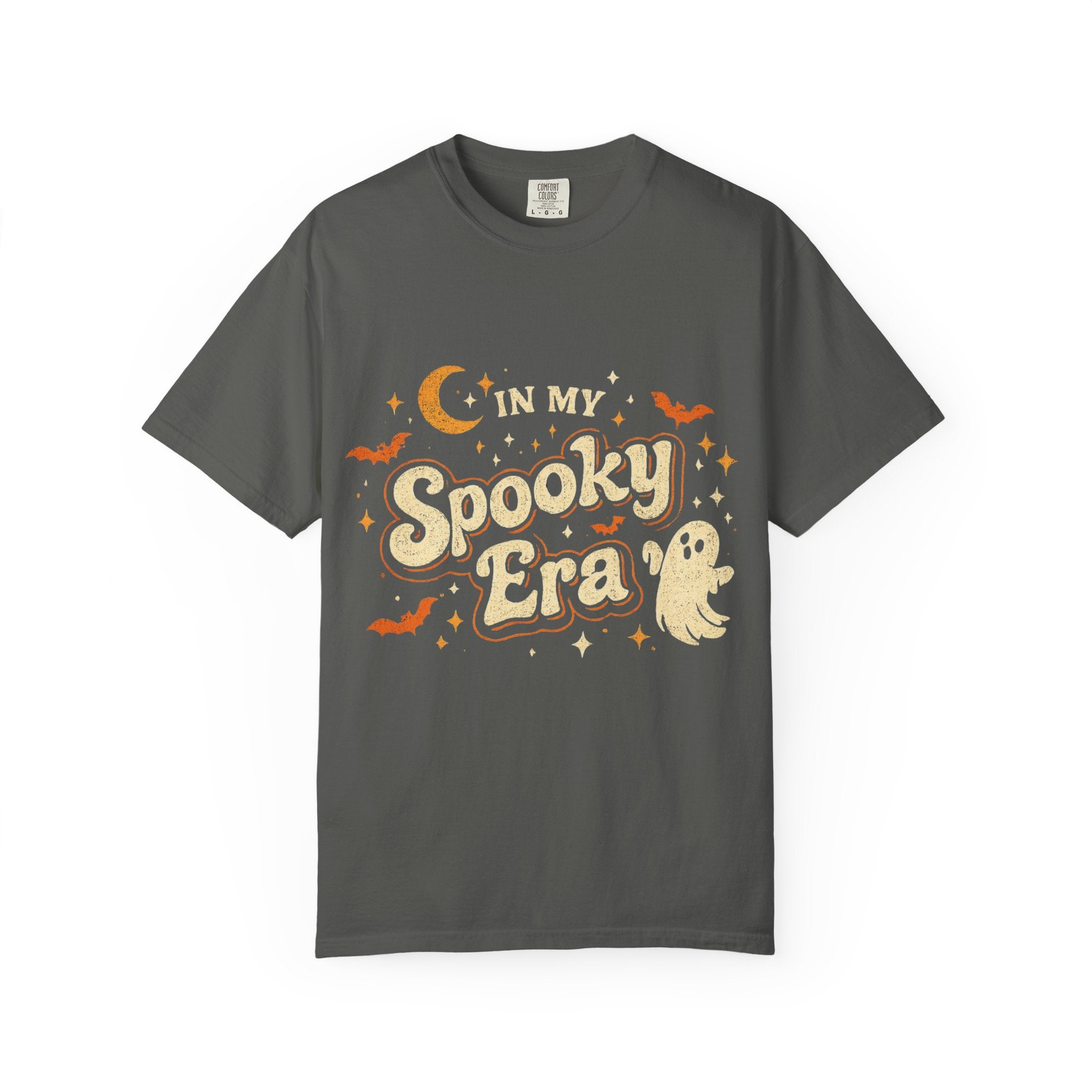 In My Spooky Era Retro Halloween T-Shirt | Cute Ghost Fall Graphic Tee | Vintage Halloween Shirt b