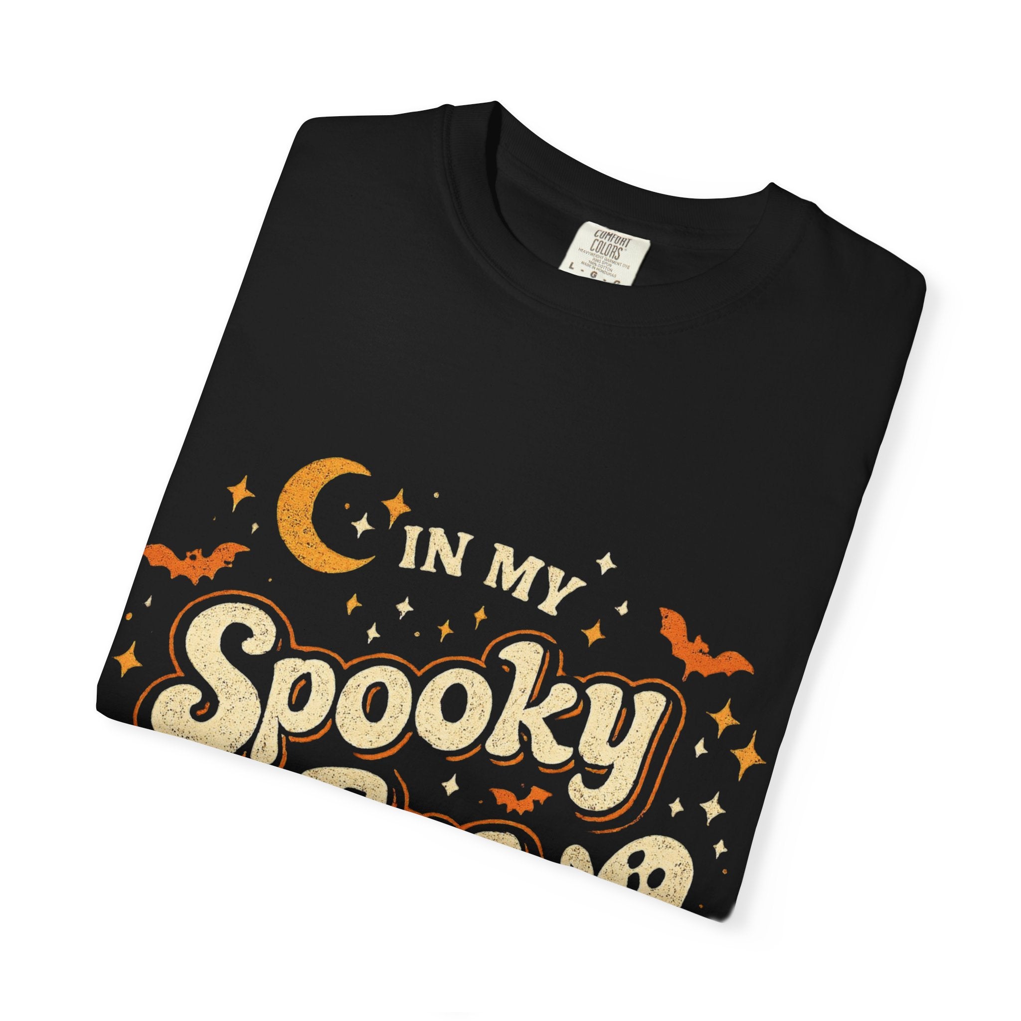 In My Spooky Era Retro Halloween T-Shirt | Cute Ghost Fall Graphic Tee | Vintage Halloween Shirt b