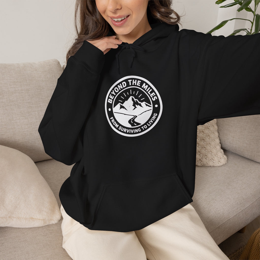 Beyond The Miles™ “Stop Surviving, Start Living” Premium Hoodie