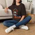 Spooky Mood Skeleton Halloween T-Shirt — Funny Fall Graphic Tee | Unisex Comfort Colors Shirt