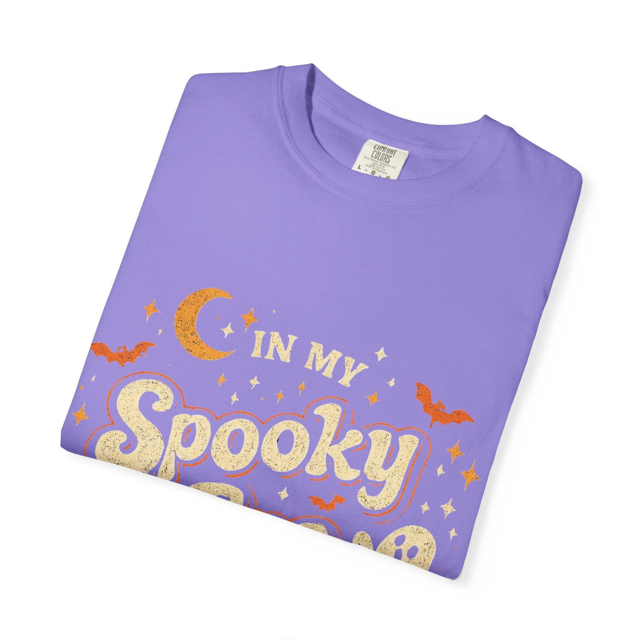 In My Spooky Era Retro Halloween T-Shirt | Cute Ghost Fall Graphic Tee | Vintage Halloween Shirt b