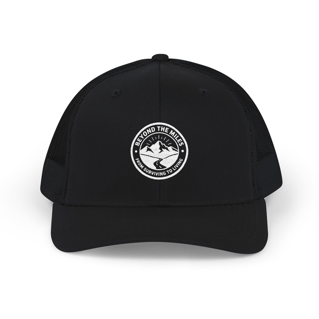 Beyond The Miles Premium Truckers Cap - Horizon Patch Edition