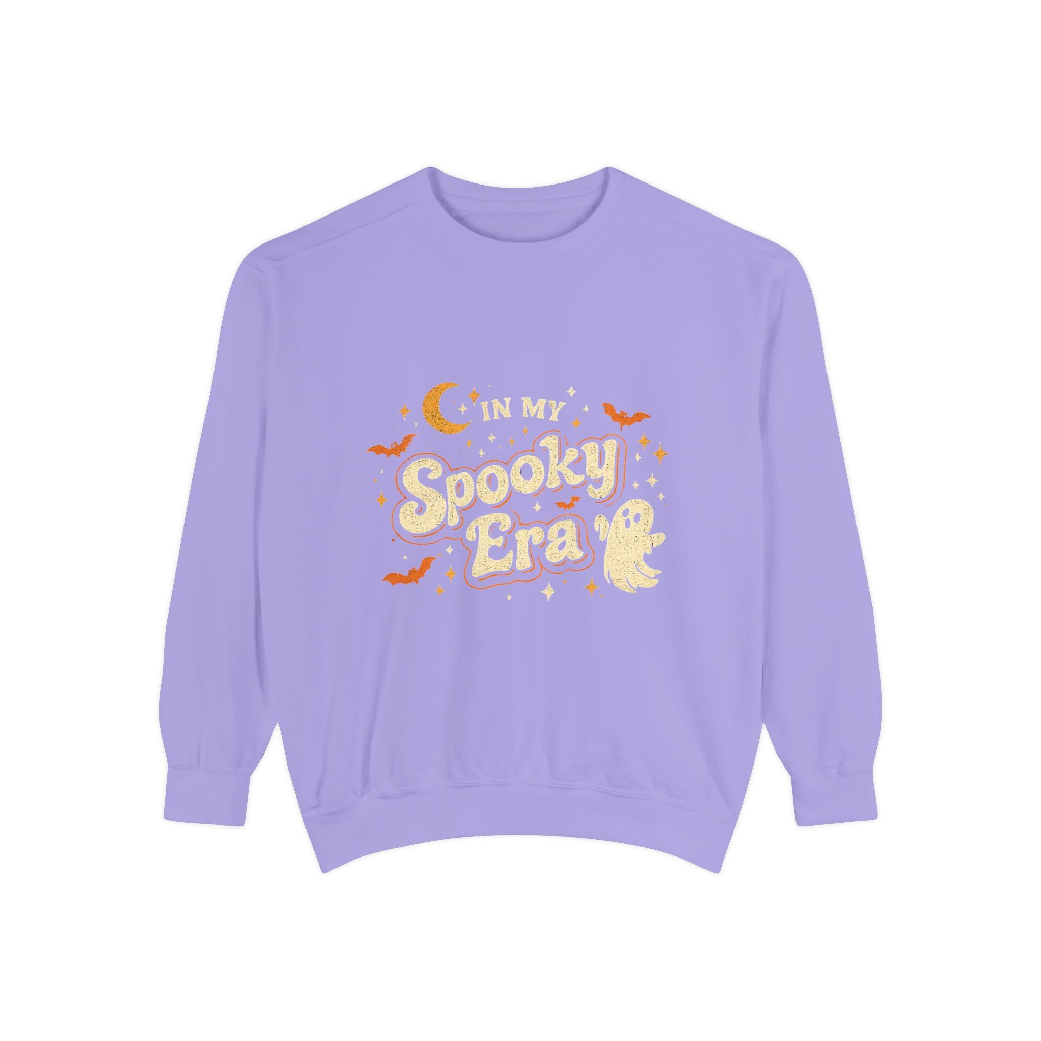 In My Spooky Era Crewneck Sweatshirt — Cute Ghost Halloween Sweatshirt | Vintage Fall Graphic Pullover | Cozy Autumn Sweatshirt
