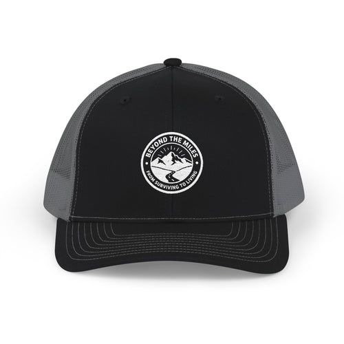 Beyond The Miles Premium Truckers Cap - Horizon Patch Edition