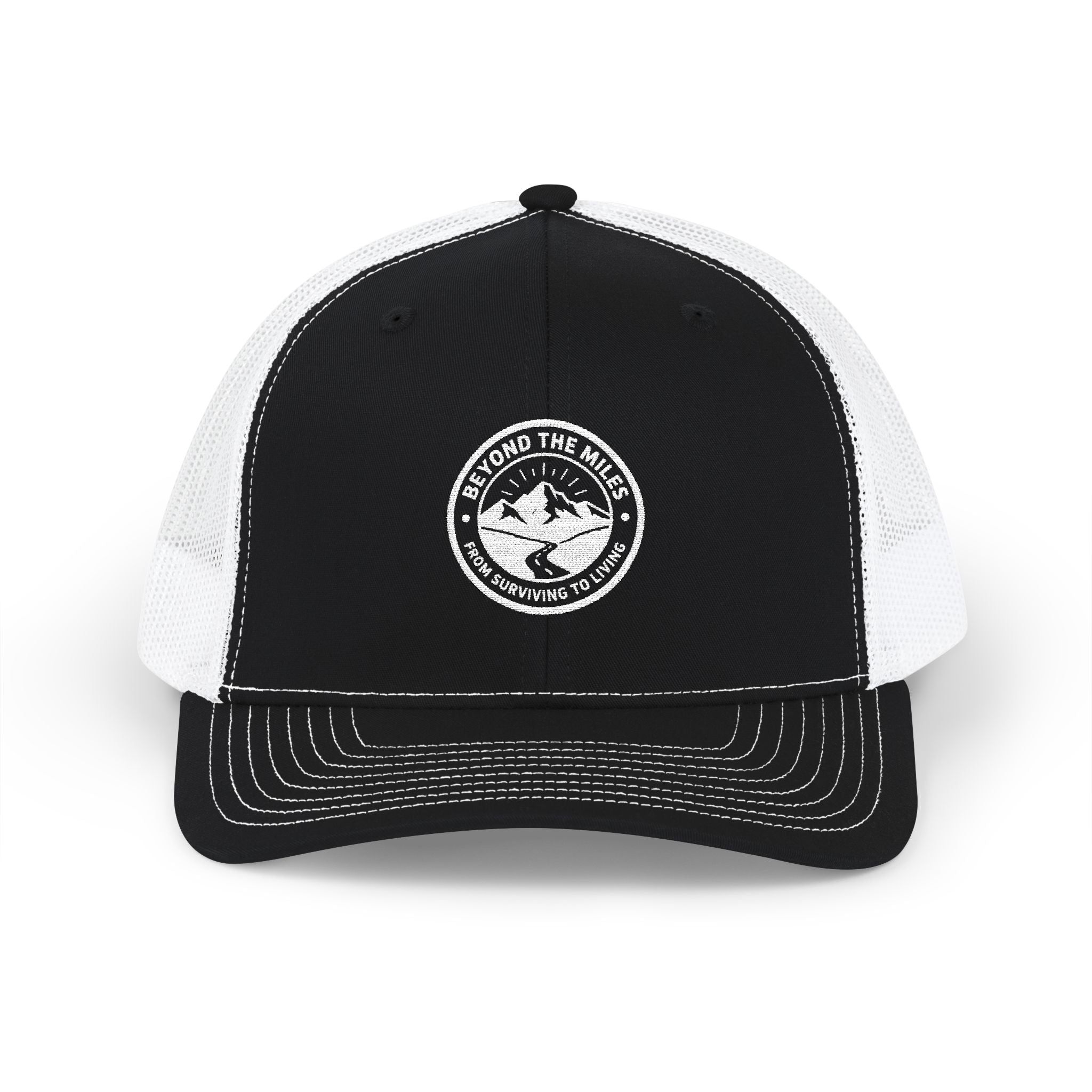 Beyond The Miles Premium Truckers Cap - Horizon Patch Edition