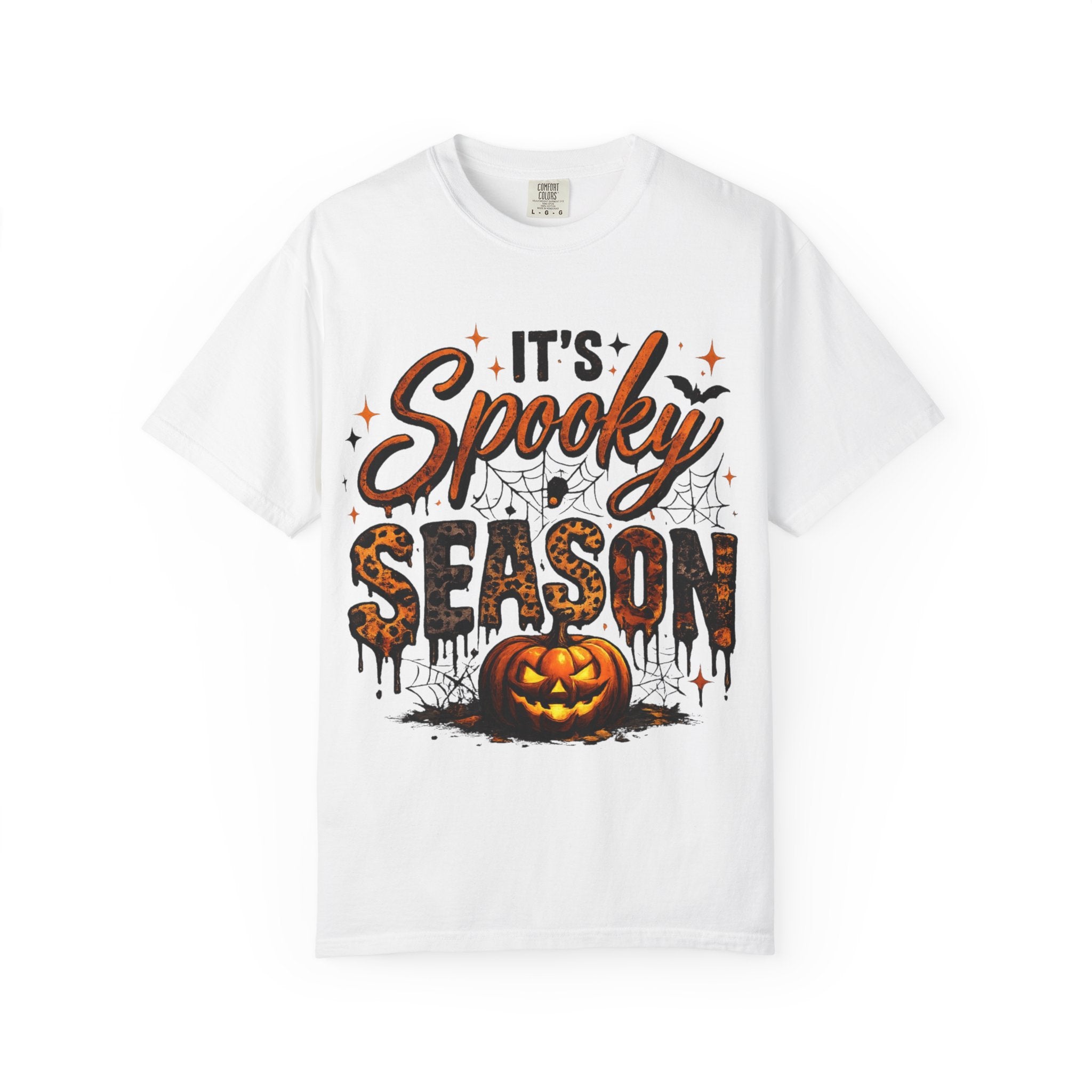 It's Spooky Season Halloween Graphic T-Shirt | Cute Fall Pumpkin Tee | Unisex Halloween Shirt