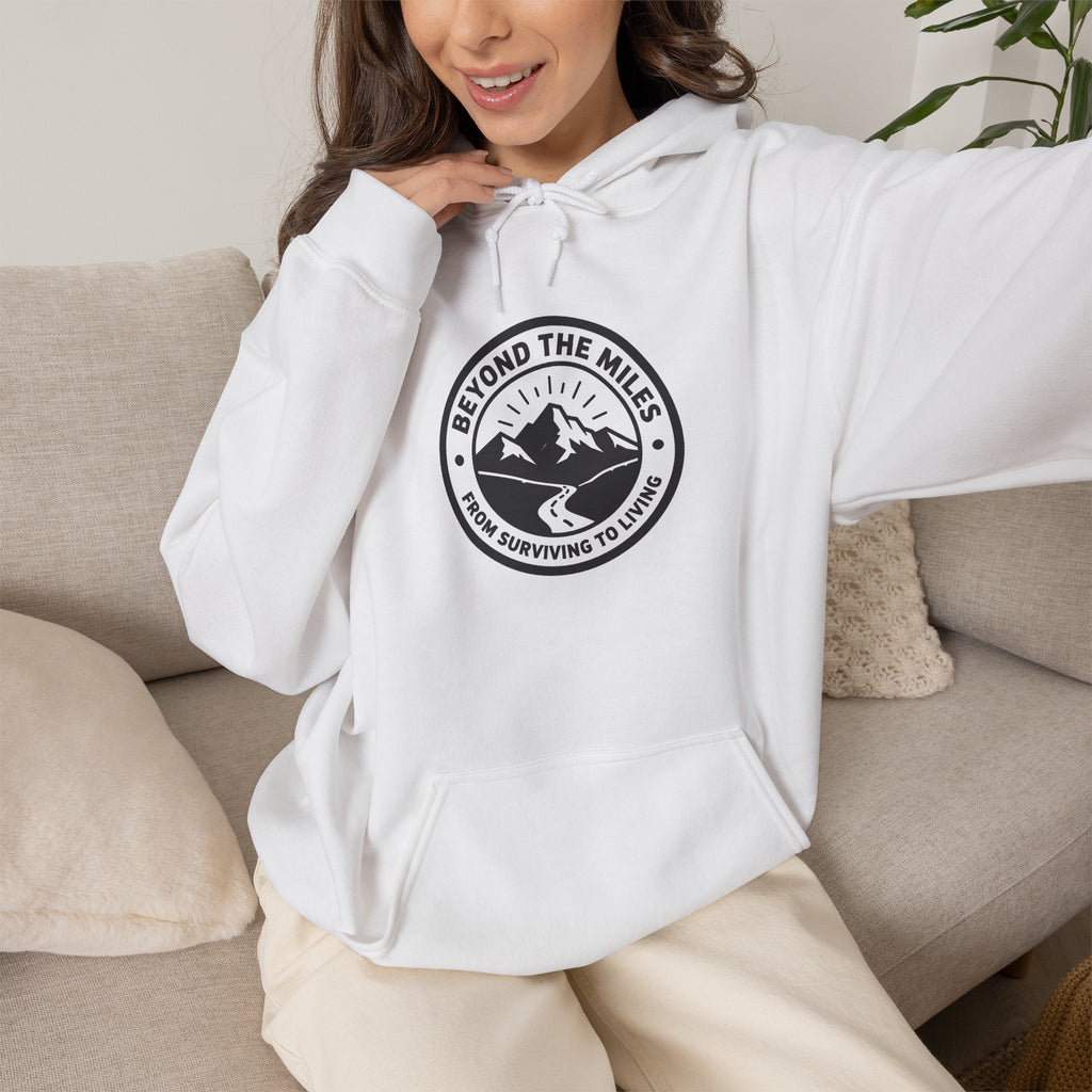 Beyond The Miles™ “Stop Surviving, Start Living” Premium Hoodie